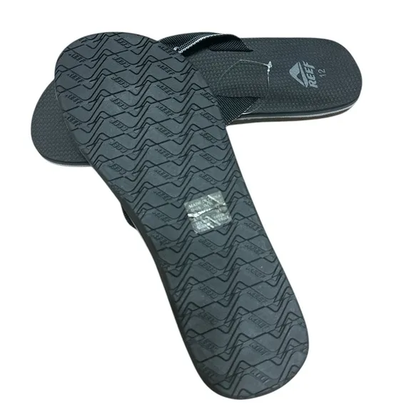 🩴 Reef men’s forte flat flip flops 12 Brand new