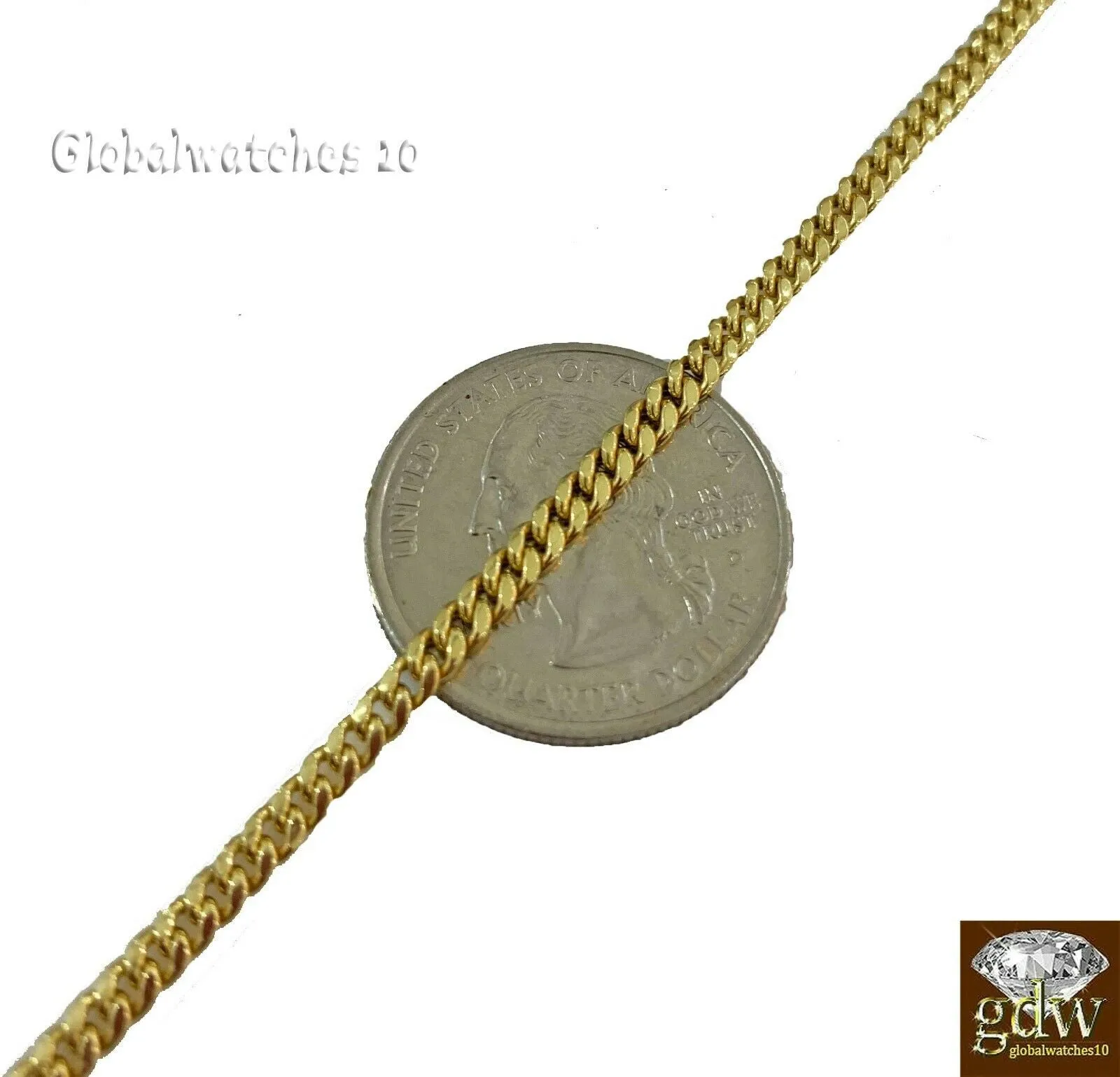 10k Gold Basketball Pendant with Miami Cuban Chain 22" 24" 26" 28" Real