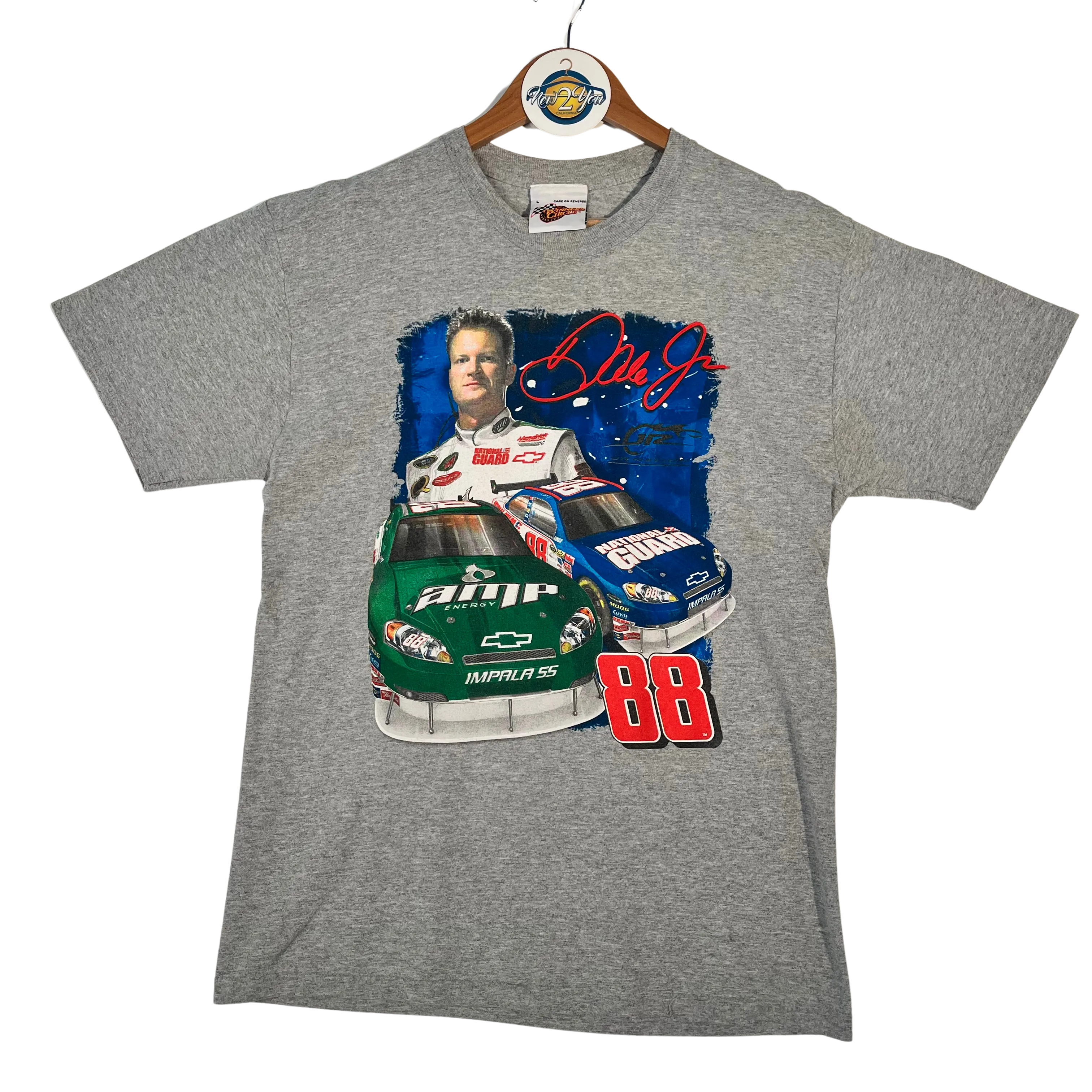 2008 Winner's Circle Dale Earnhardt Jr. #88 NASCAR Tee - Grey