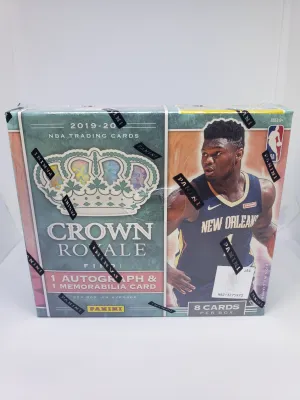 2019-20 Panini Crown Royale Basketball Box