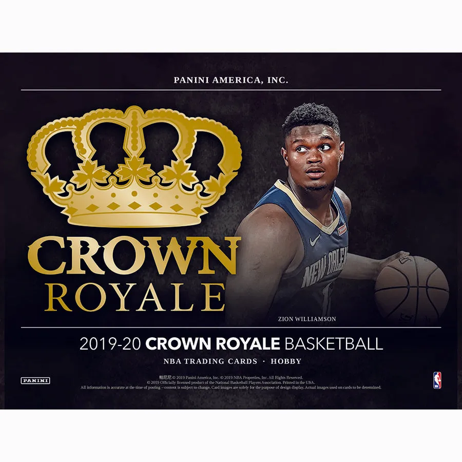 2019-20 Panini Crown Royale Basketball Box