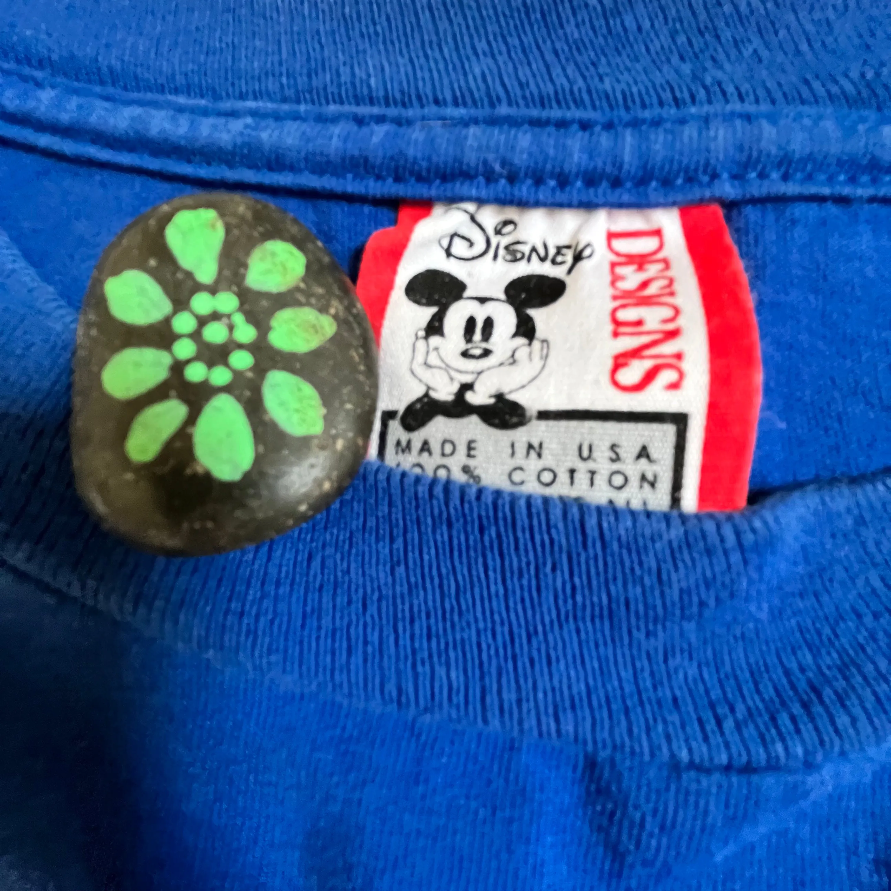 90s Walt Disney World Castle Blue Tee