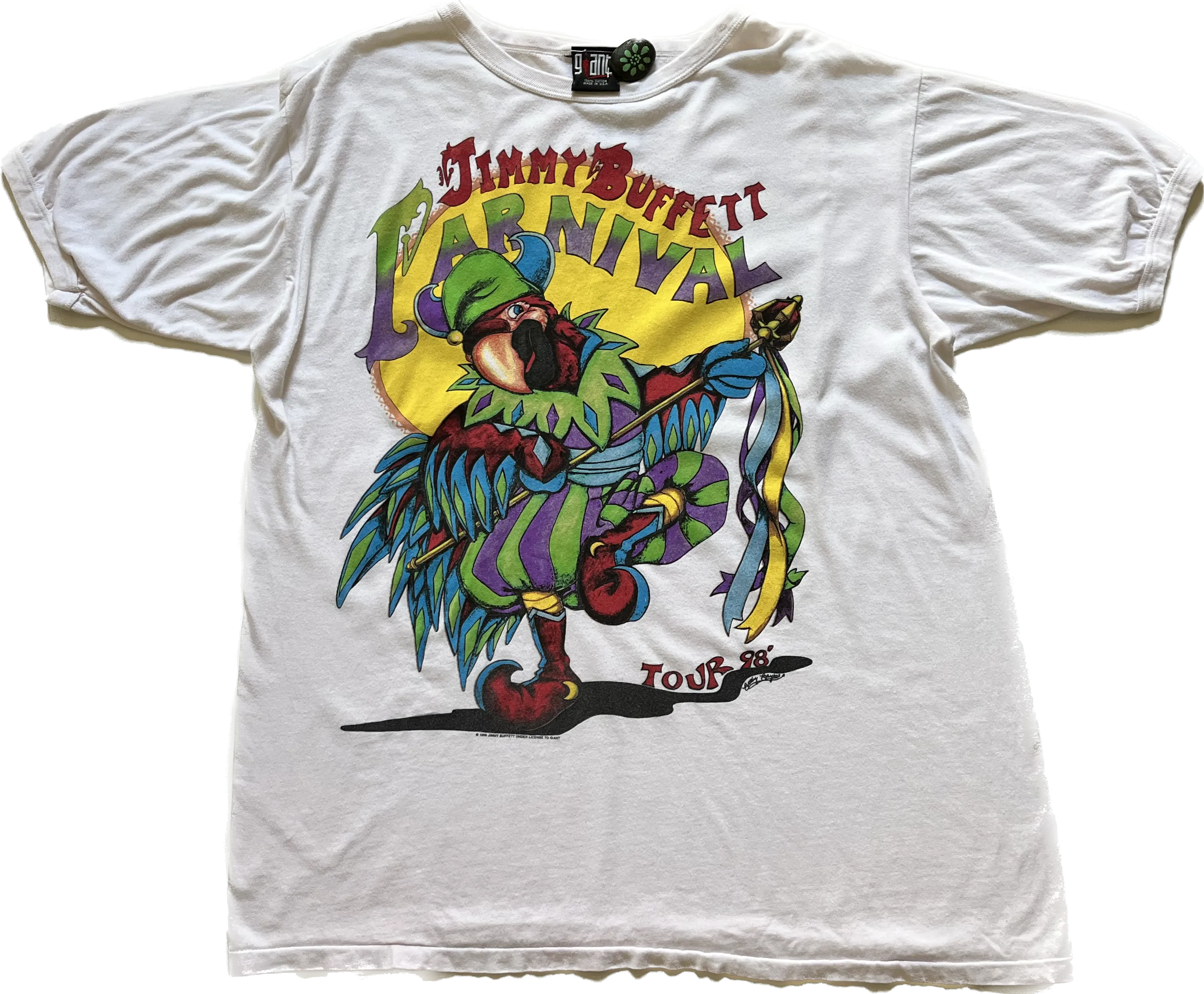 ‘98 Jimmy Buffet ‘Carnival’ Tour Tee