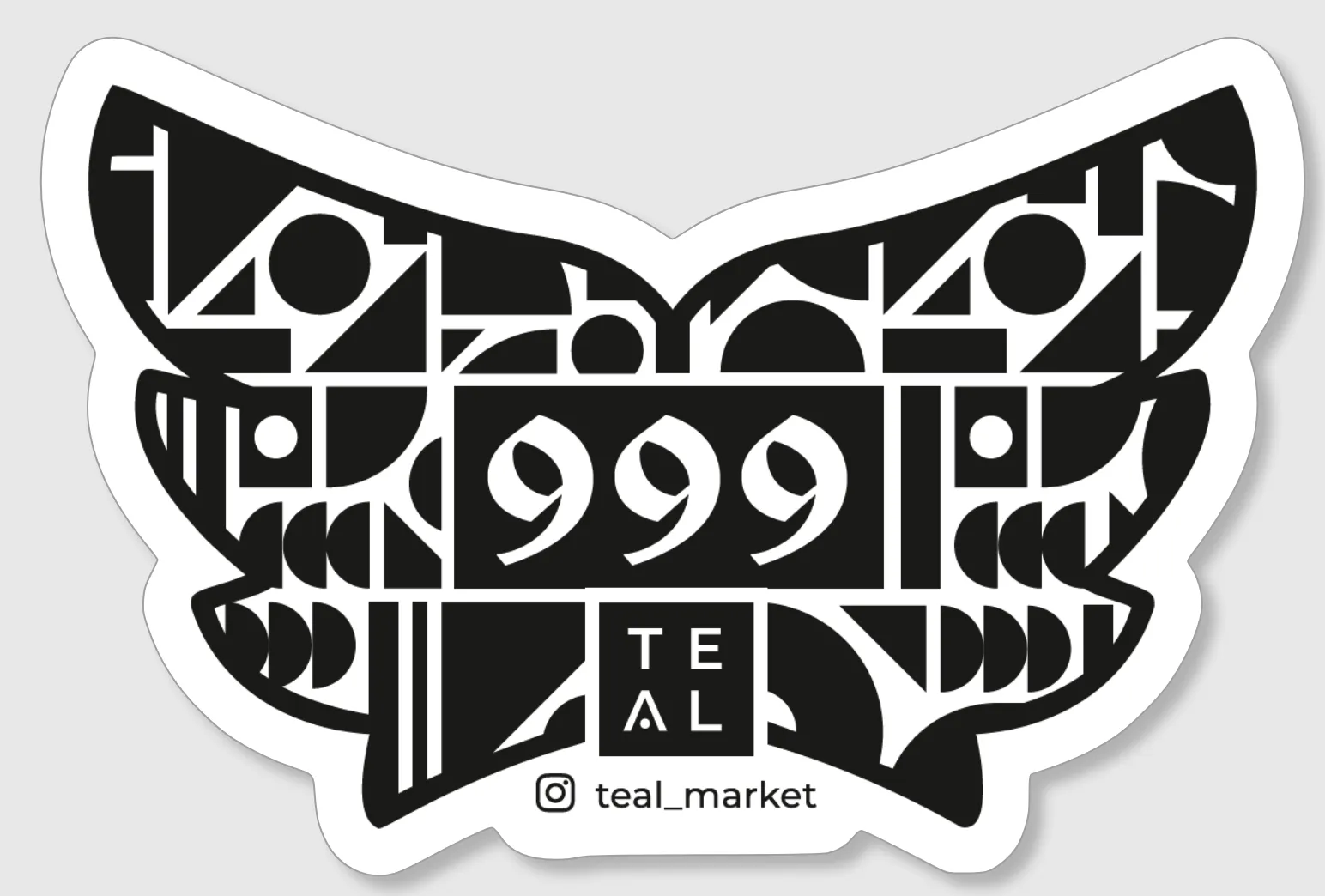999 - ANGEL NUMBER STICKER