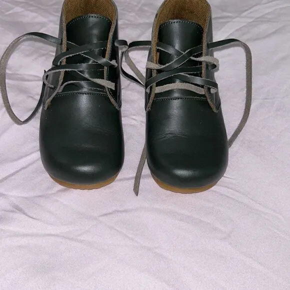 Adelisa &amp; co. Green boots size 24 -8