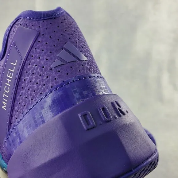Adidas D.O.N.‎ Purple Rush Throwback Utah Jazz Basketball Shoes HR0710 Size 6.5
