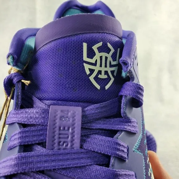 Adidas D.O.N.‎ Purple Rush Throwback Utah Jazz Basketball Shoes HR0710 Size 6.5