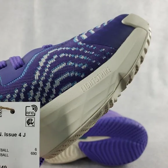 Adidas D.O.N.‎ Purple Rush Throwback Utah Jazz Basketball Shoes HR0710 Size 6.5