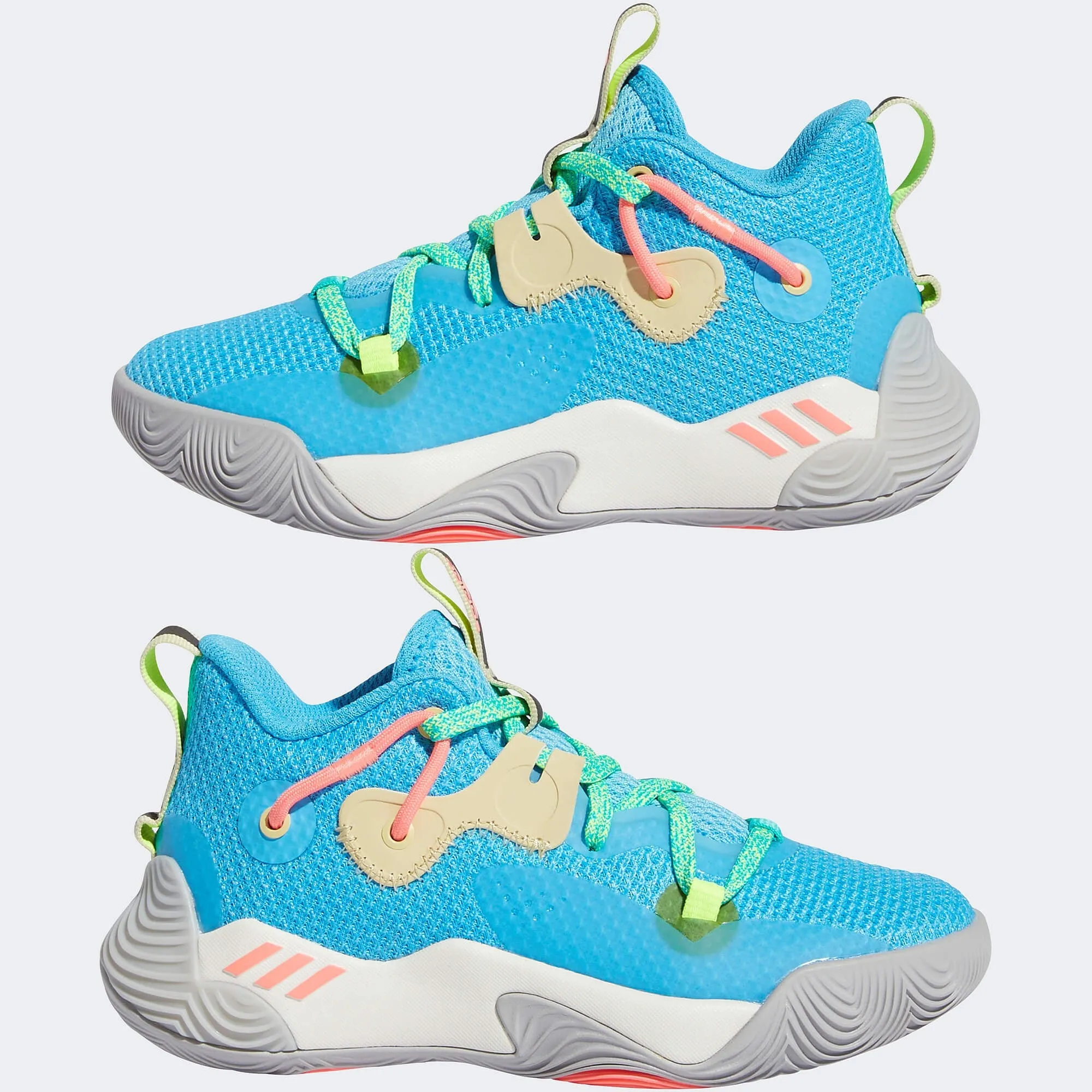 Adidas Junior Harden Stepback 3 Blue