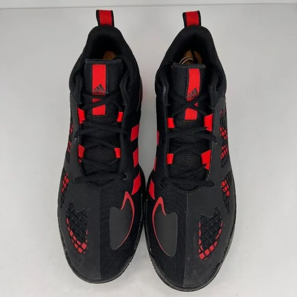 Adidas Mens GY2865 Vivid Red Black PRO N3XT 2021 Low Size 12 Basketball Shoes