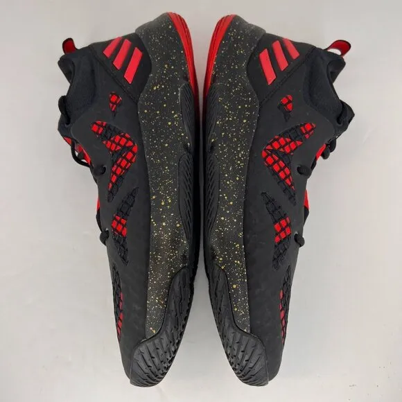 Adidas Mens GY2865 Vivid Red Black PRO N3XT 2021 Low Size 12 Basketball Shoes