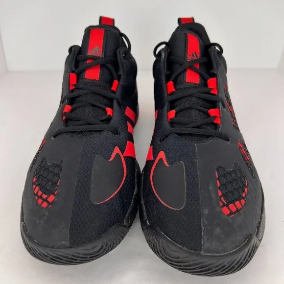 Adidas Mens GY2865 Vivid Red Black PRO N3XT 2021 Low Size 12 Basketball Shoes
