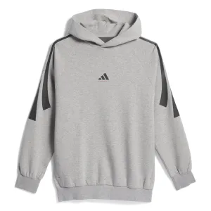 Adidas Unisex Basketball Spacer Hoodie Grey JD7466