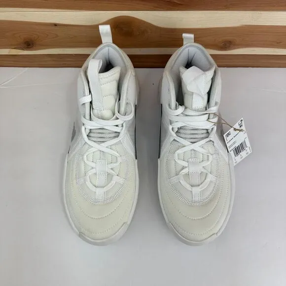 Adidas Women's Exhibit Select Mid Basketball‎ Shoes White Marble Size 9.5