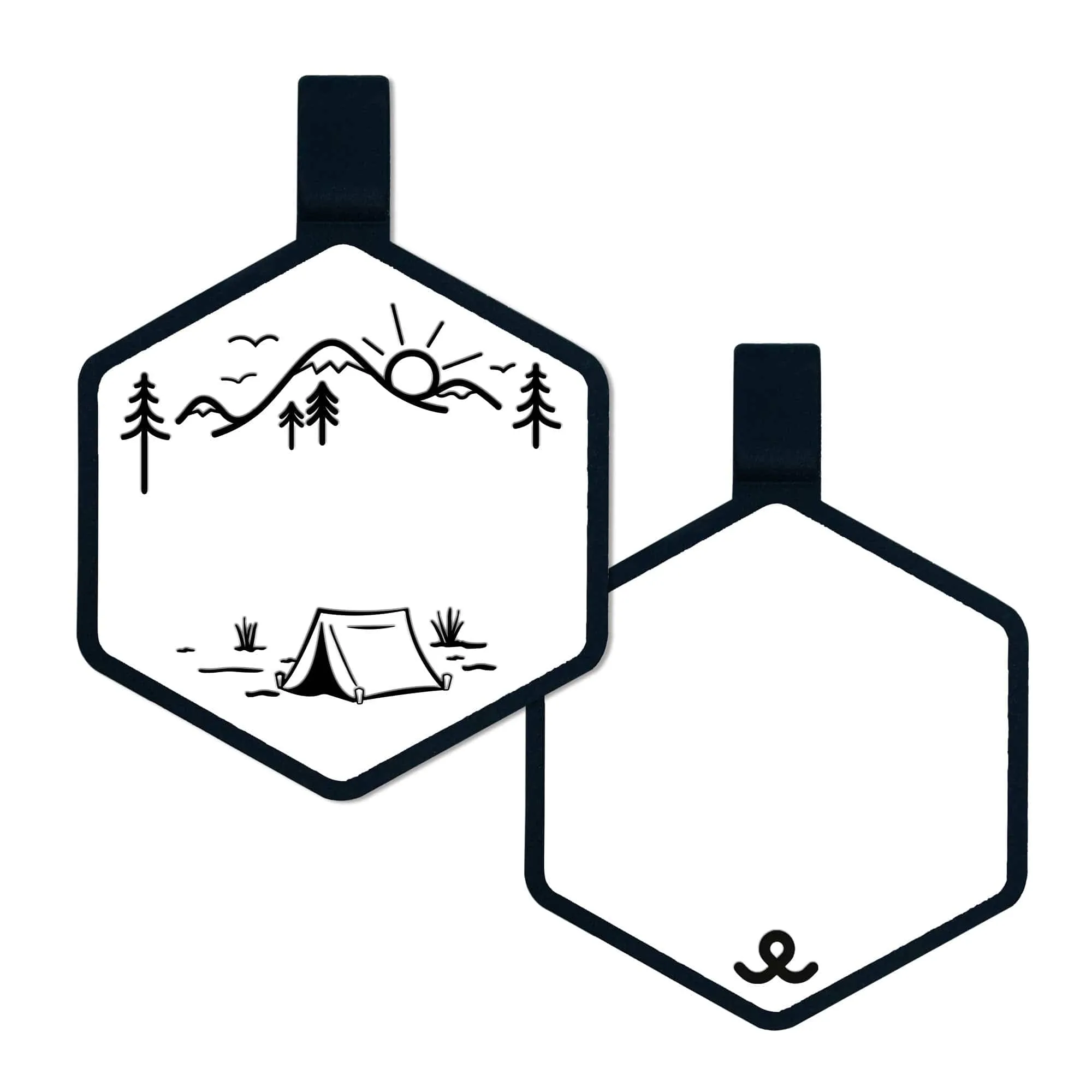 Adventure Is Calling Silicone ID Tag