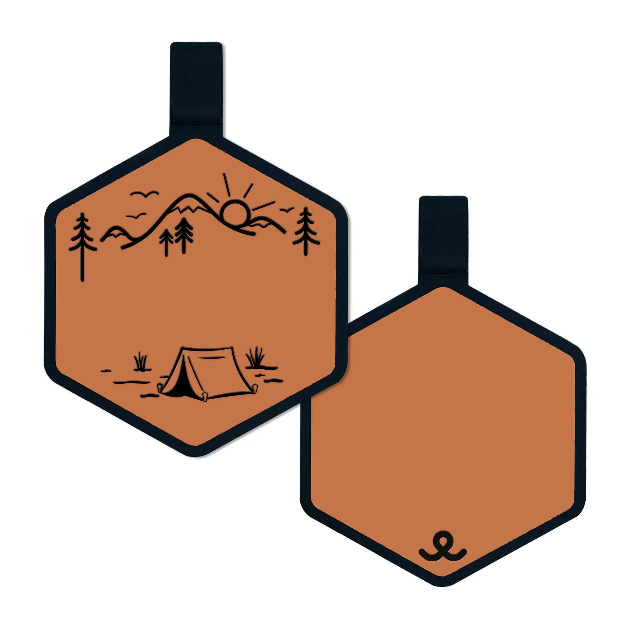 Adventure Is Calling Silicone ID Tag