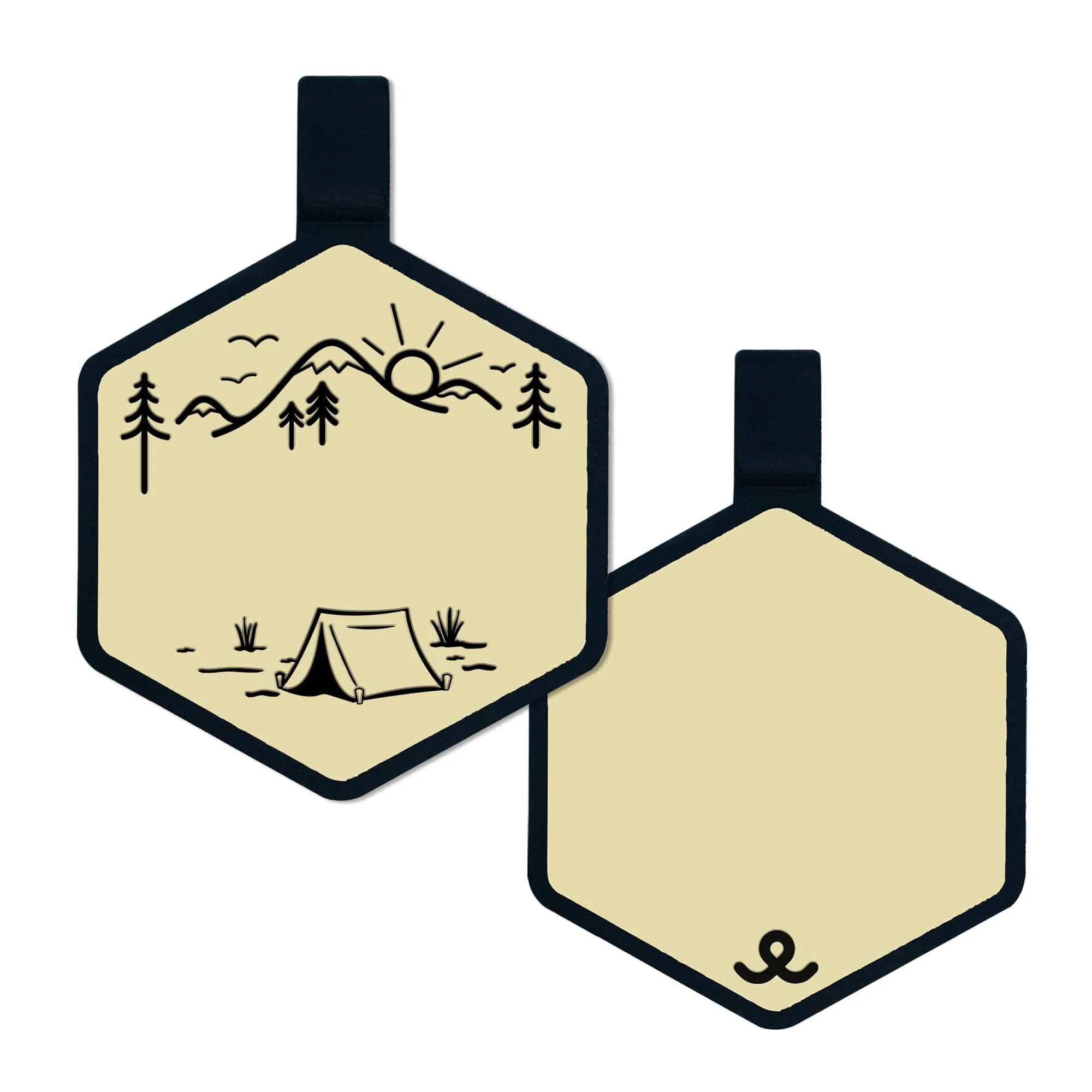 Adventure Is Calling Silicone ID Tag