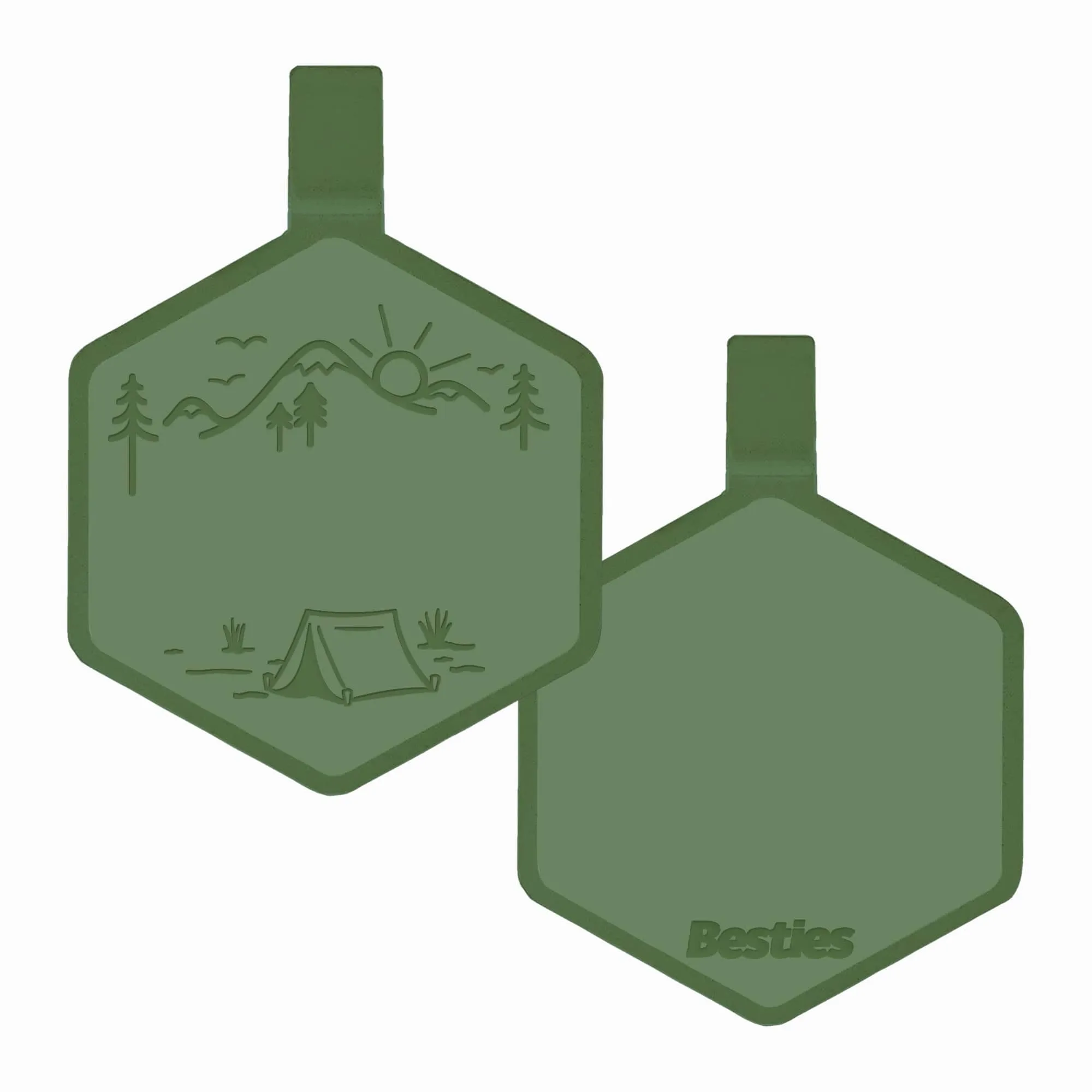 Adventure Is Calling Silicone ID Tag