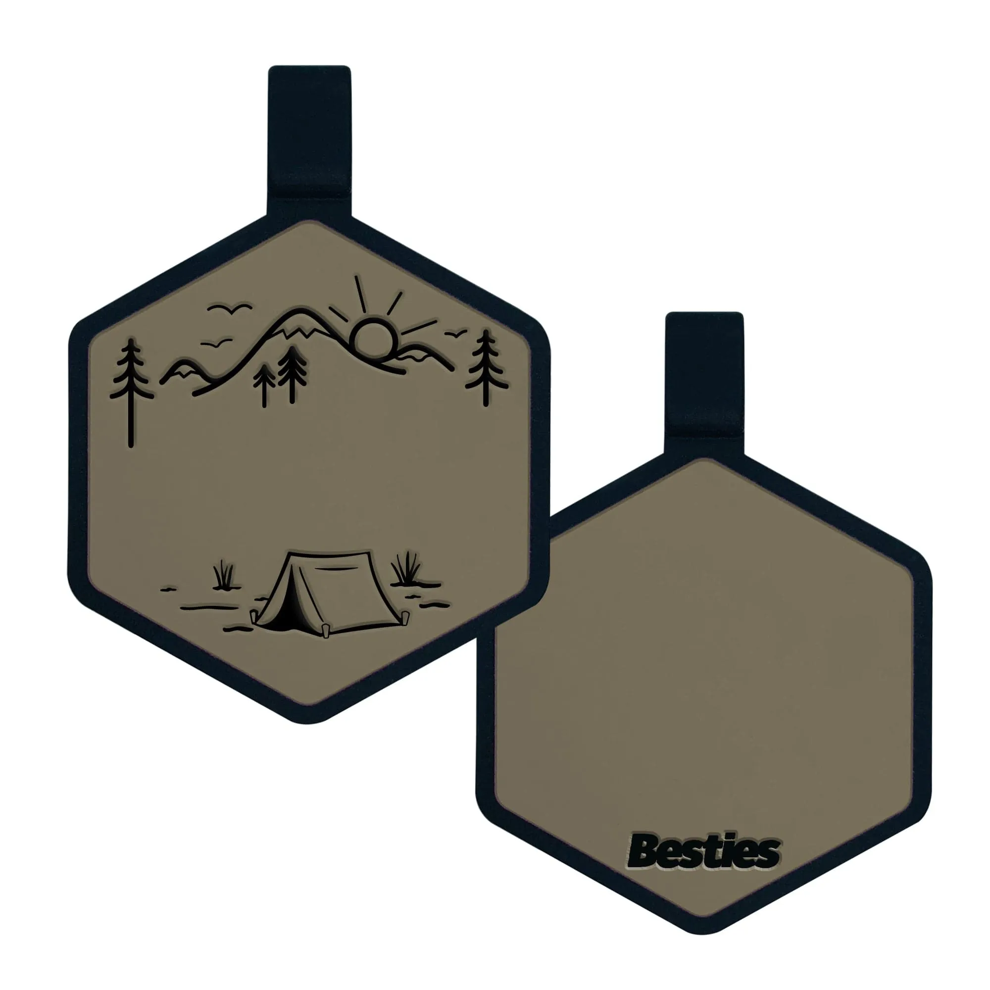 Adventure Is Calling Silicone ID Tag