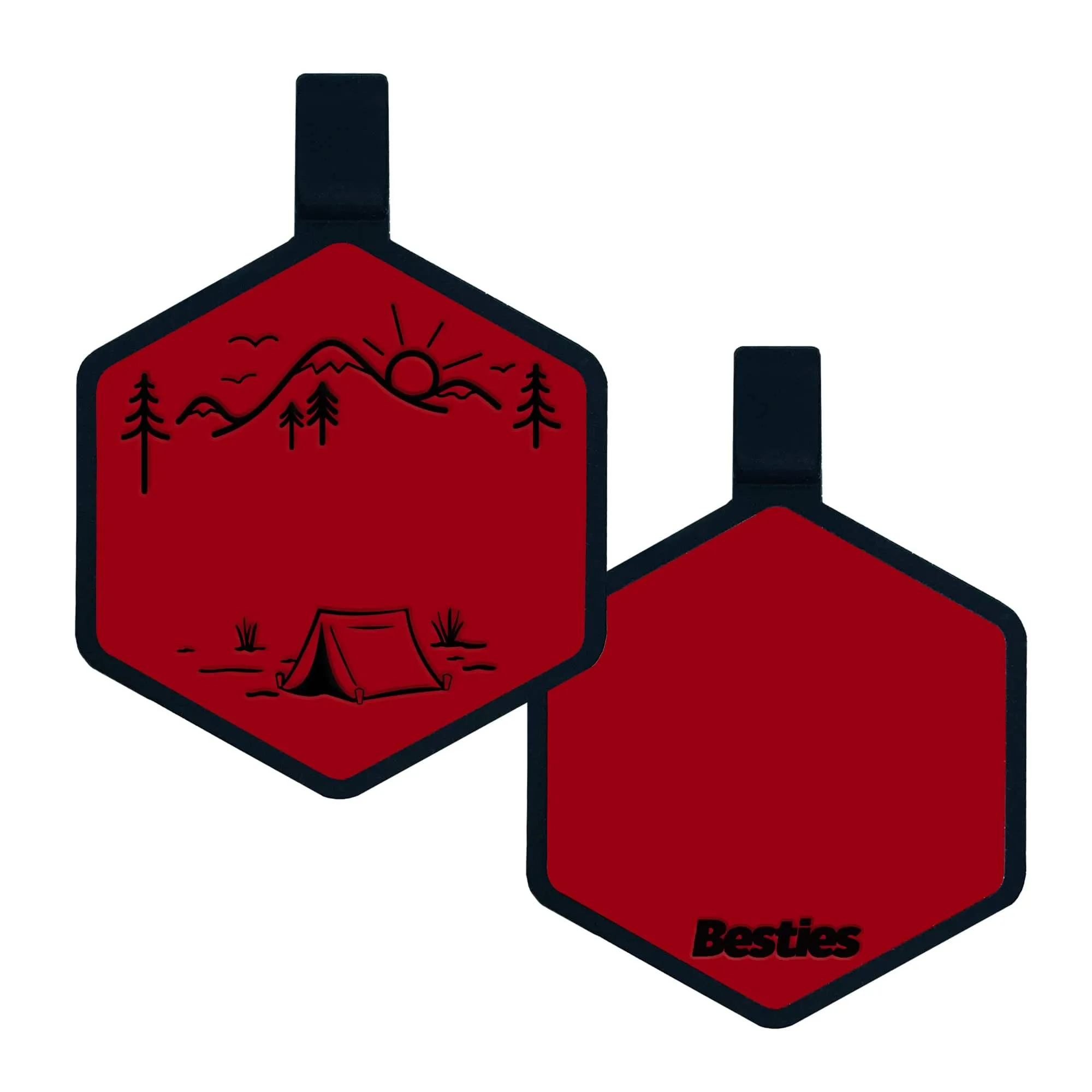 Adventure Is Calling Silicone ID Tag