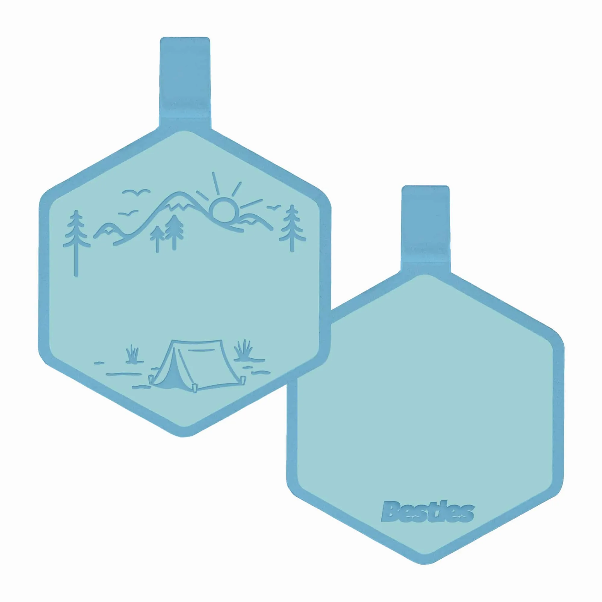 Adventure Is Calling Silicone ID Tag
