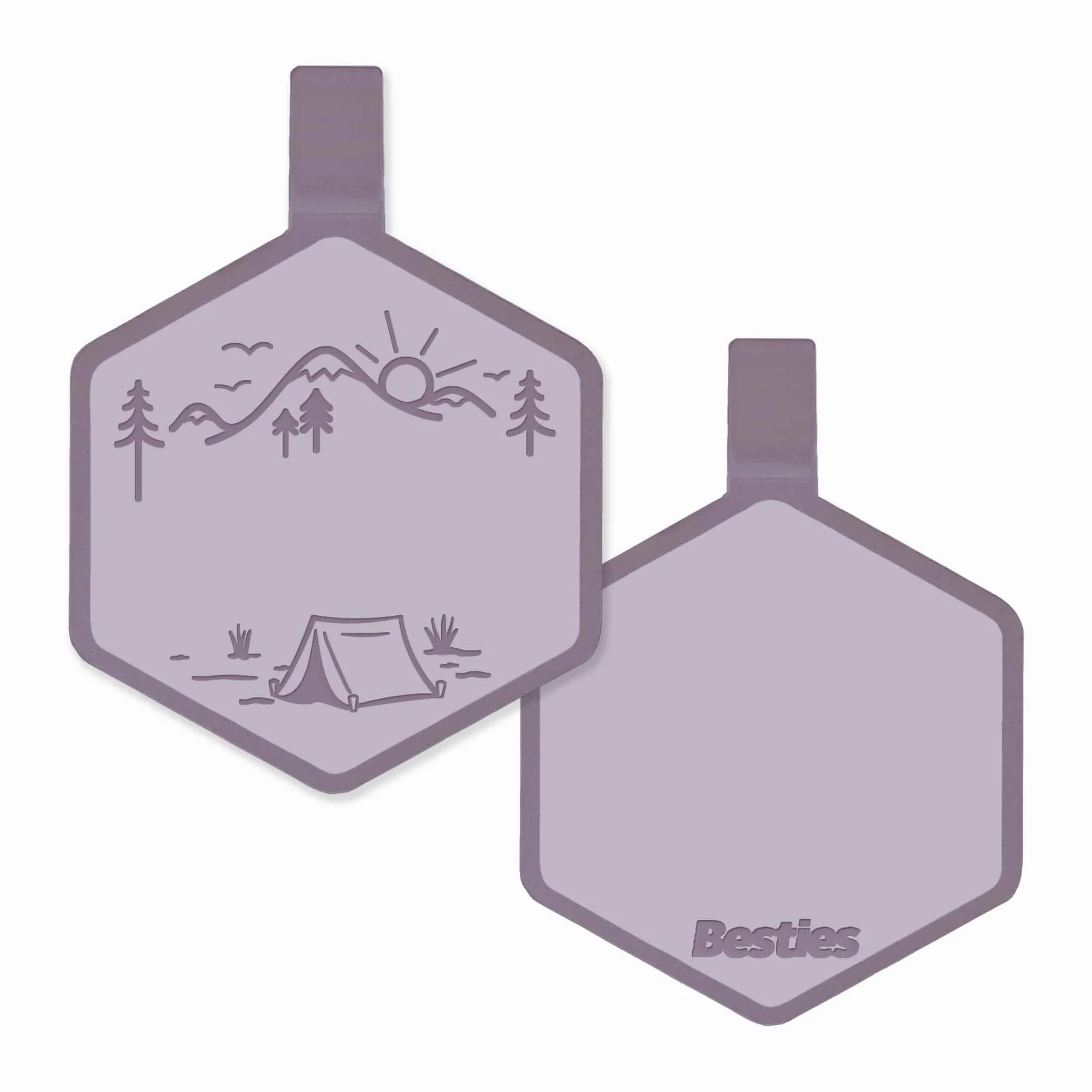 Adventure Is Calling Silicone ID Tag
