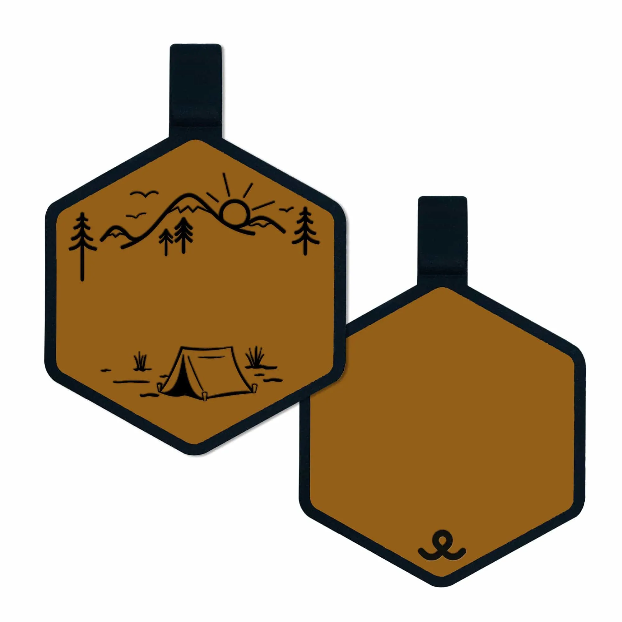 Adventure Is Calling Silicone ID Tag