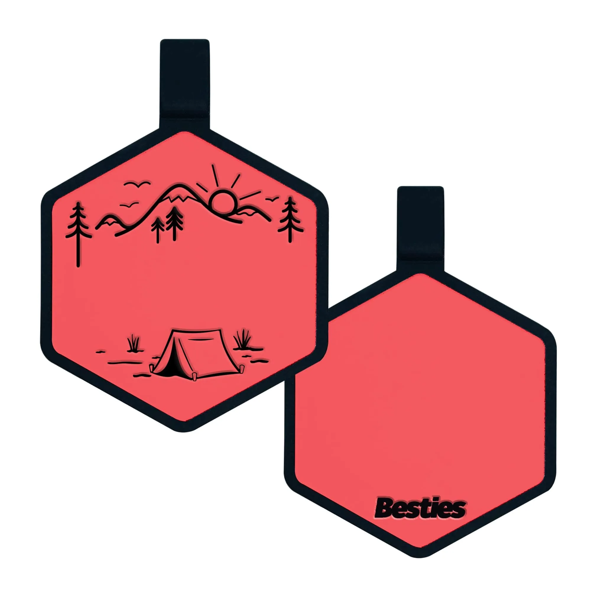 Adventure Is Calling Silicone ID Tag
