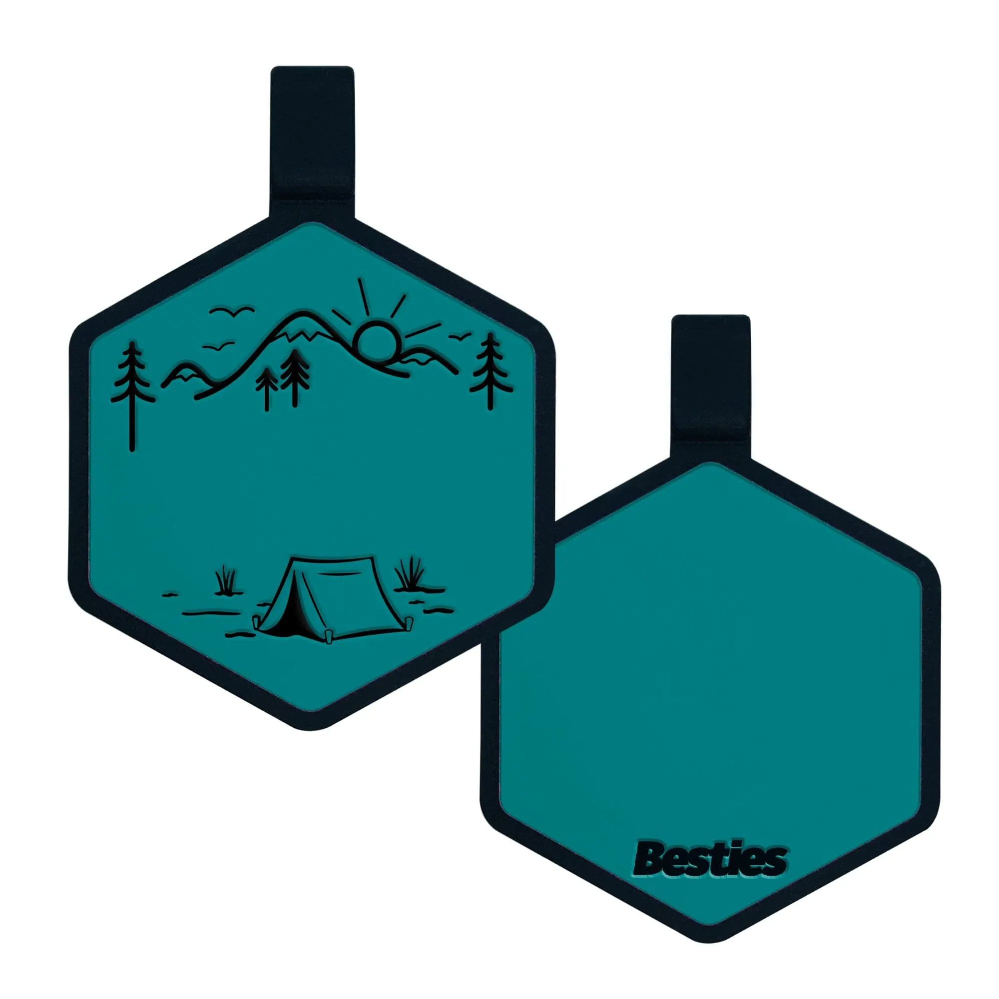Adventure Is Calling Silicone ID Tag