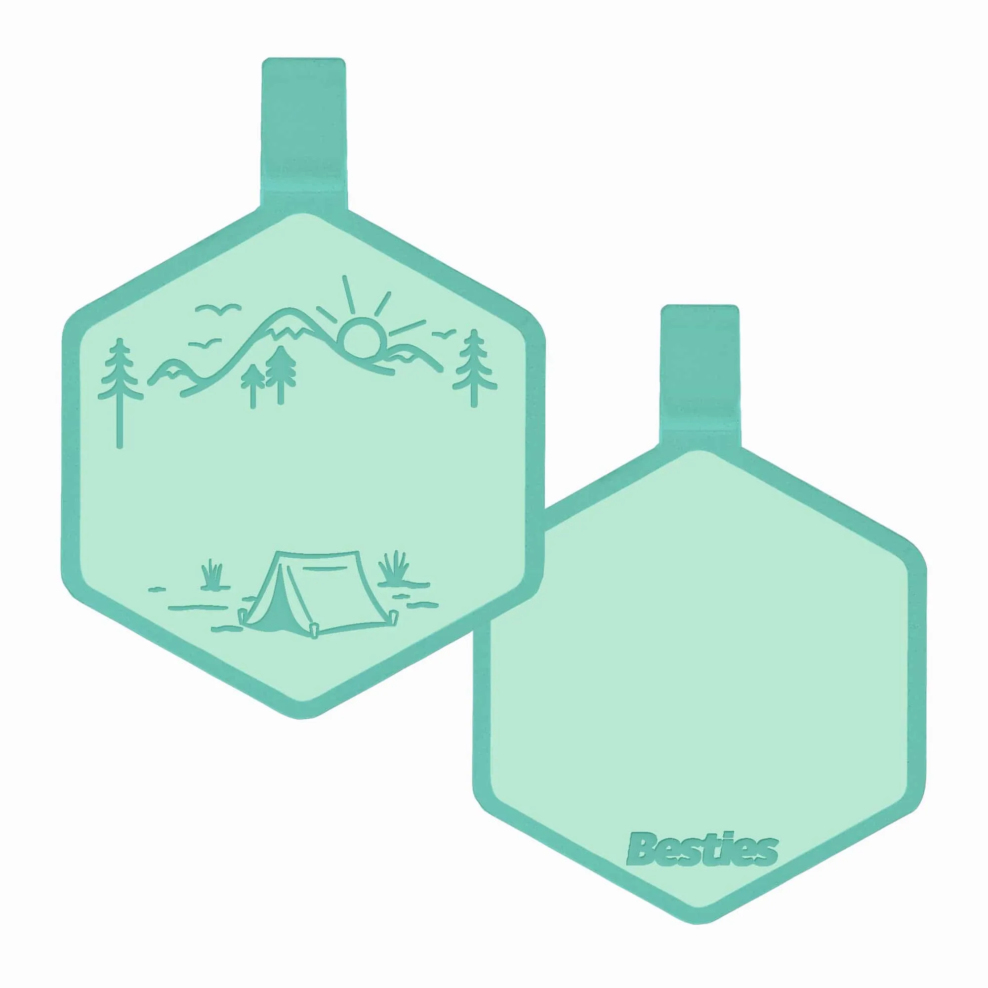 Adventure Is Calling Silicone ID Tag