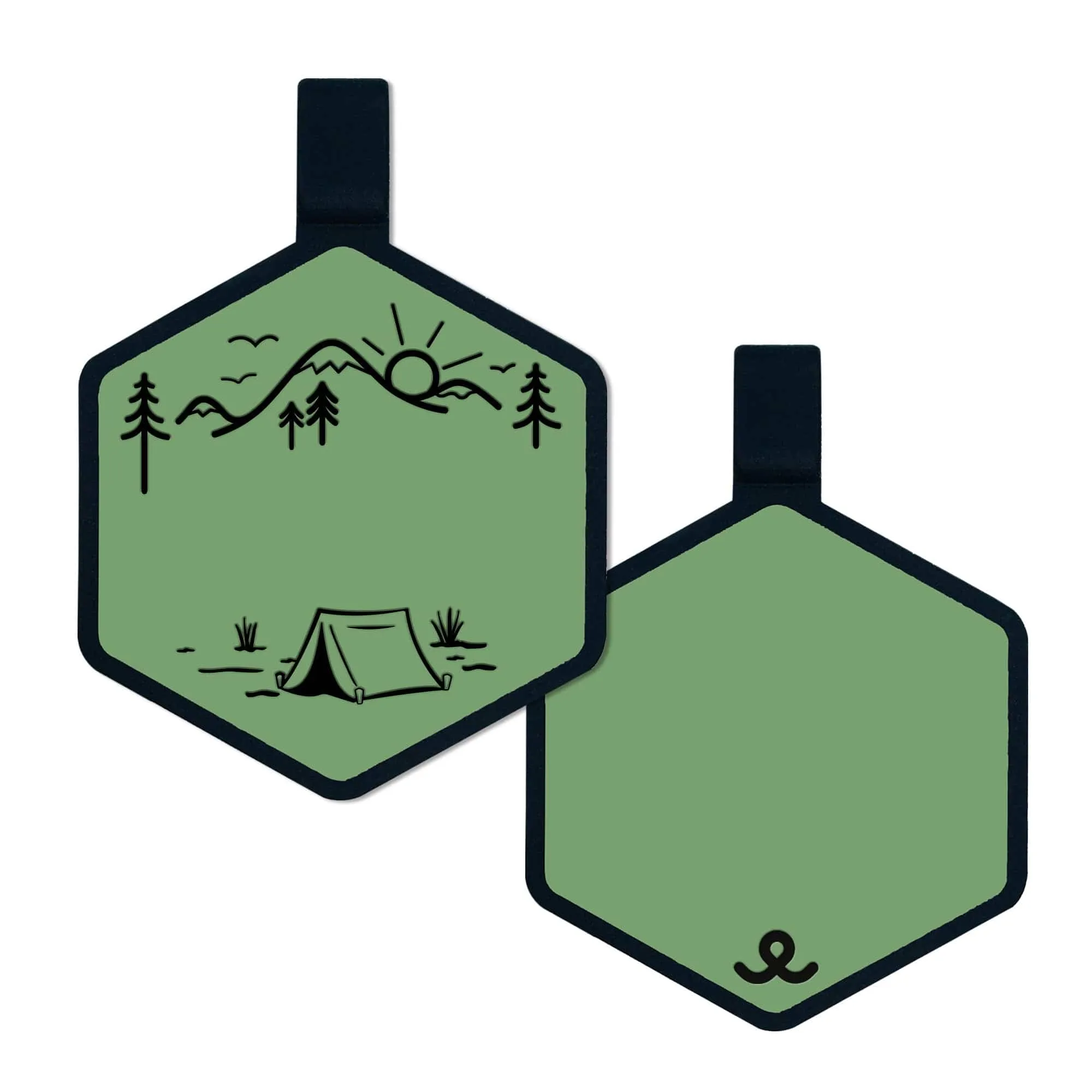 Adventure Is Calling Silicone ID Tag