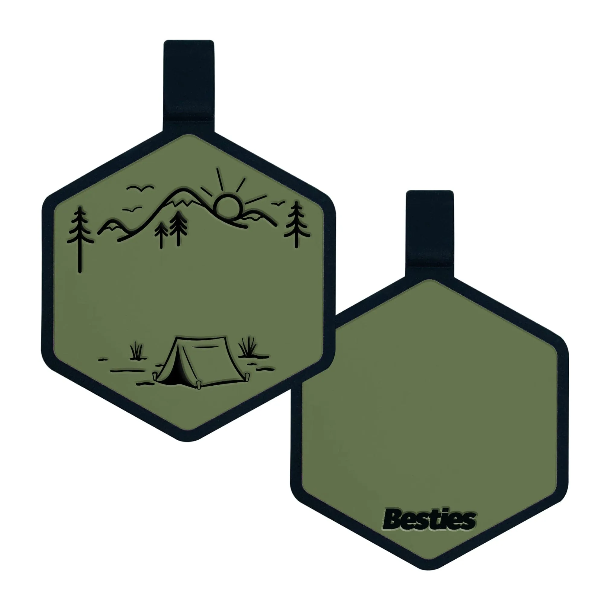 Adventure Is Calling Silicone ID Tag