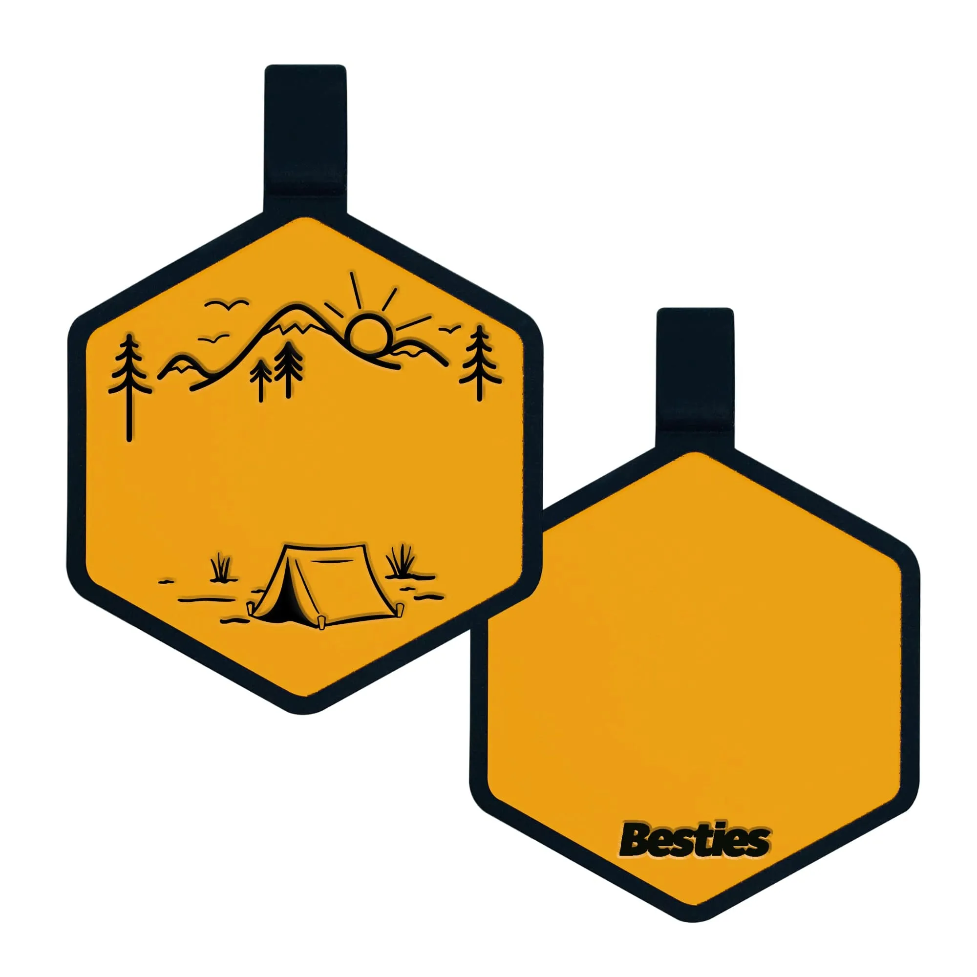 Adventure Is Calling Silicone ID Tag