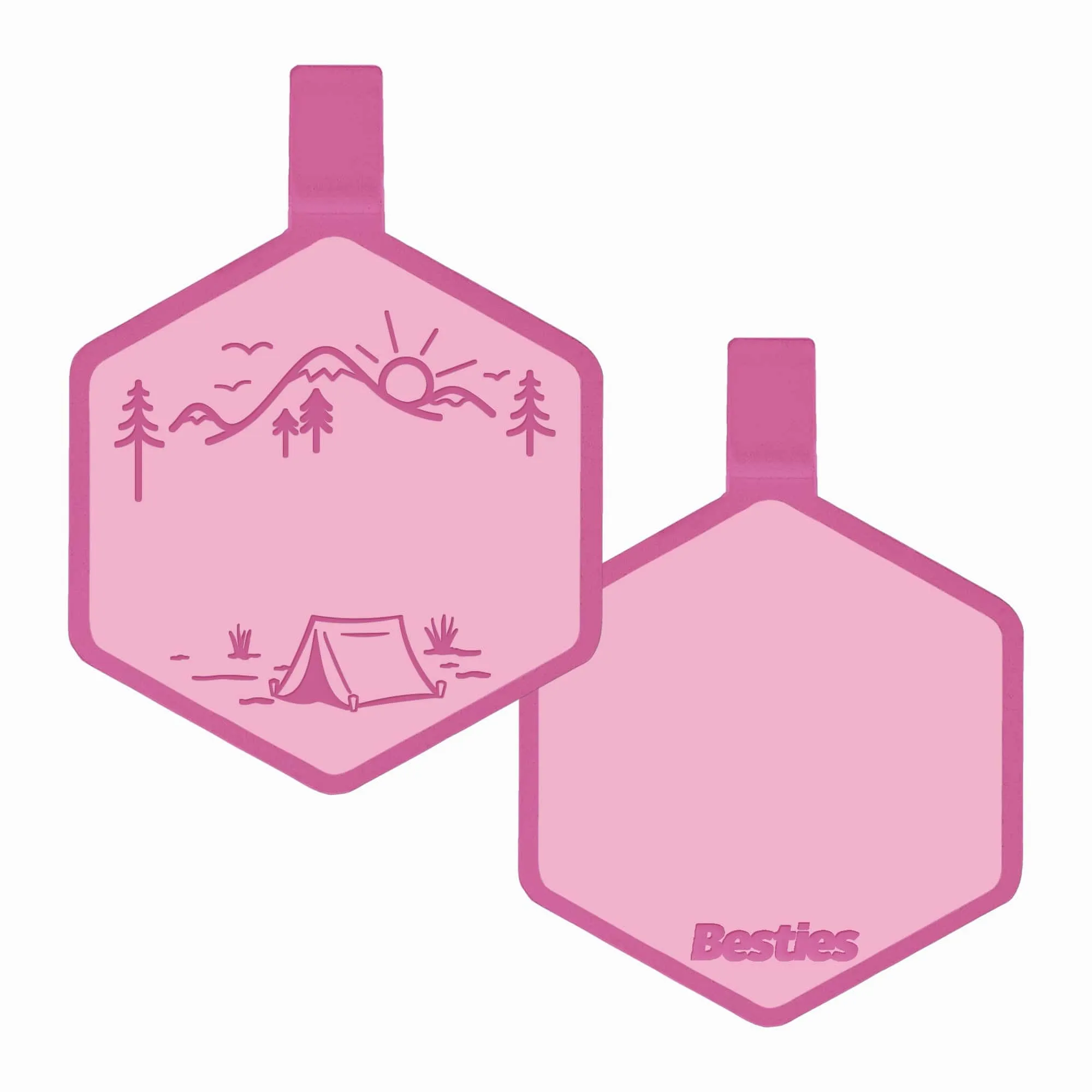 Adventure Is Calling Silicone ID Tag