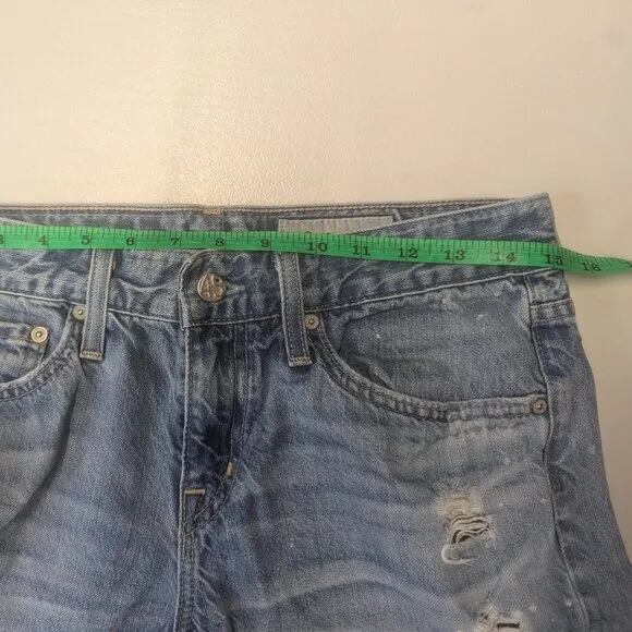 AG-ED Adriano Goldschmied Jeans 26W Distressed and Paint Splattered