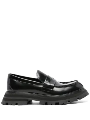 Alexander McQueen Wander leather loafers