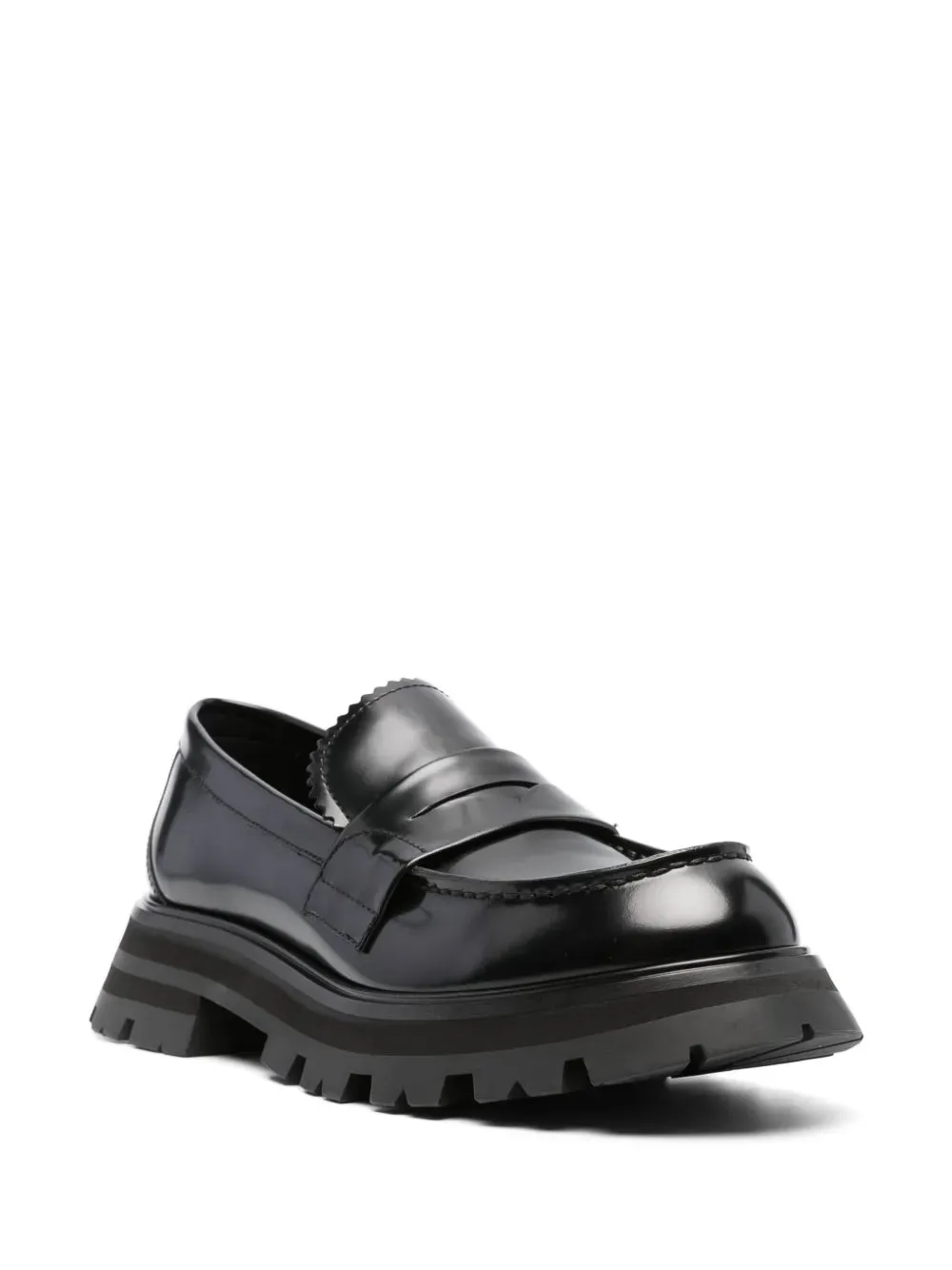 Alexander McQueen Wander leather loafers