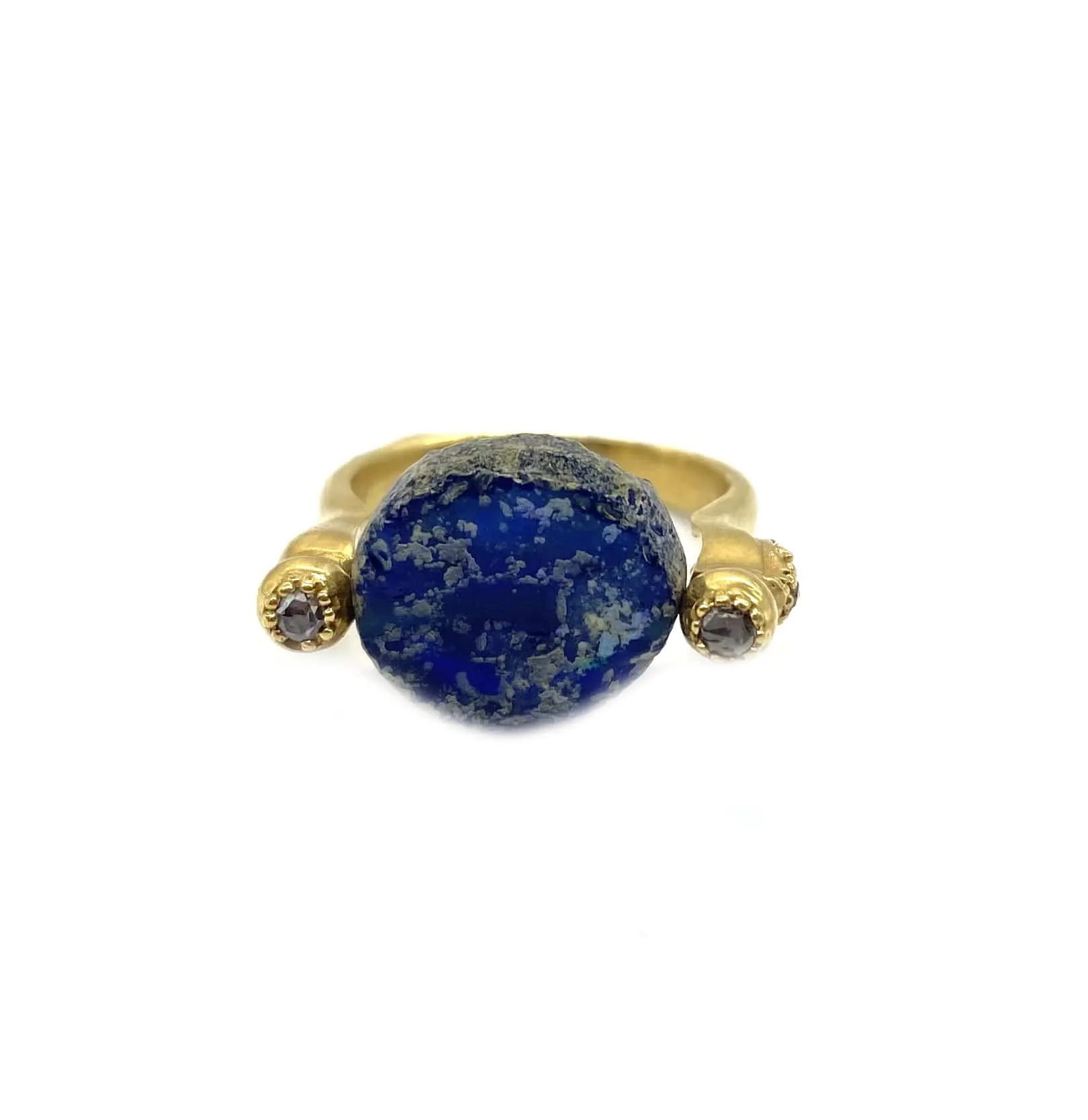 Ancient Roman Glass Flip Ring