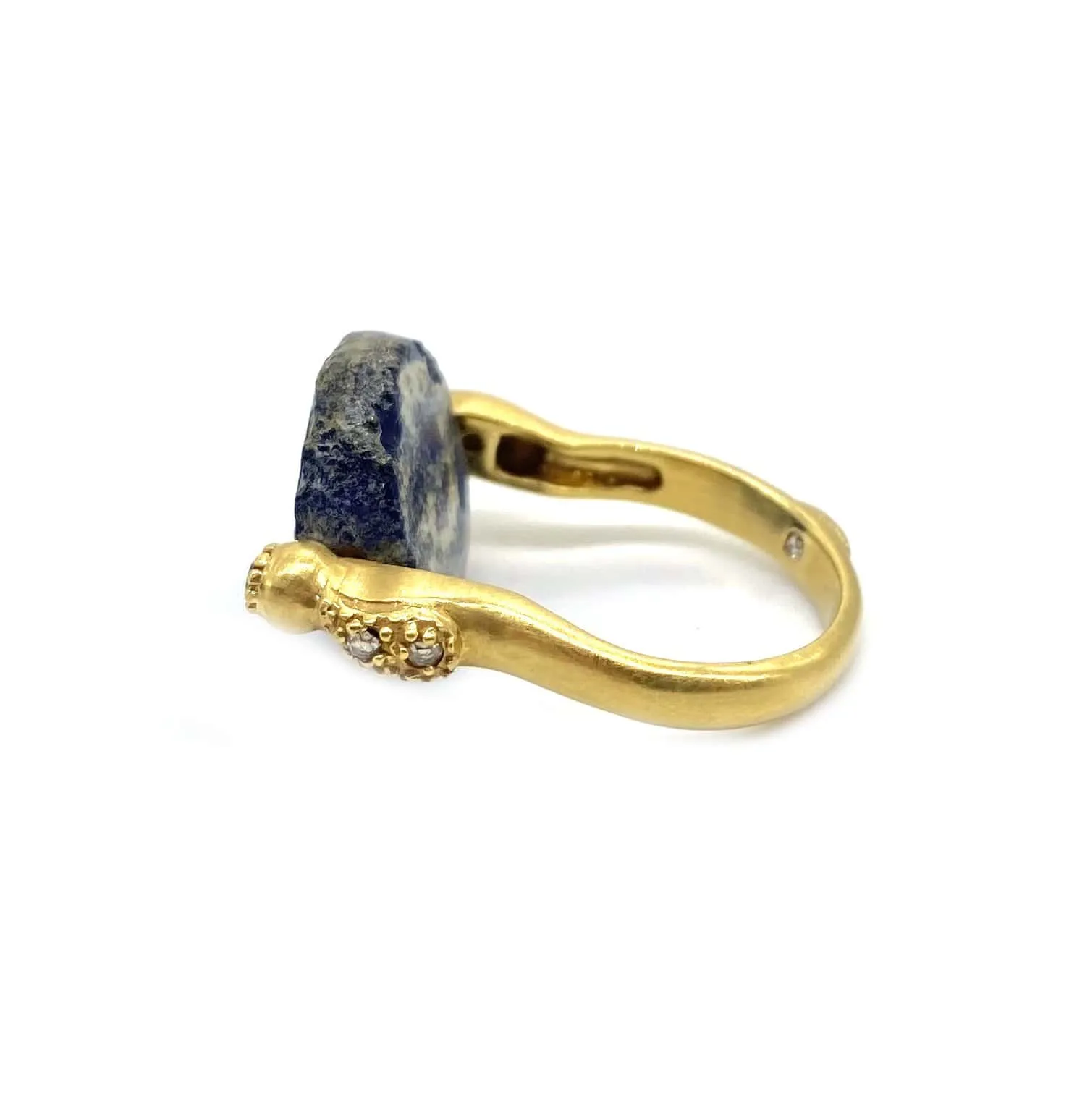 Ancient Roman Glass Flip Ring