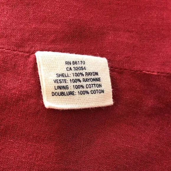 Anthropologie Maeve Dress Womens Size 4 Coral Scoop Neck Sleeveless Cotton