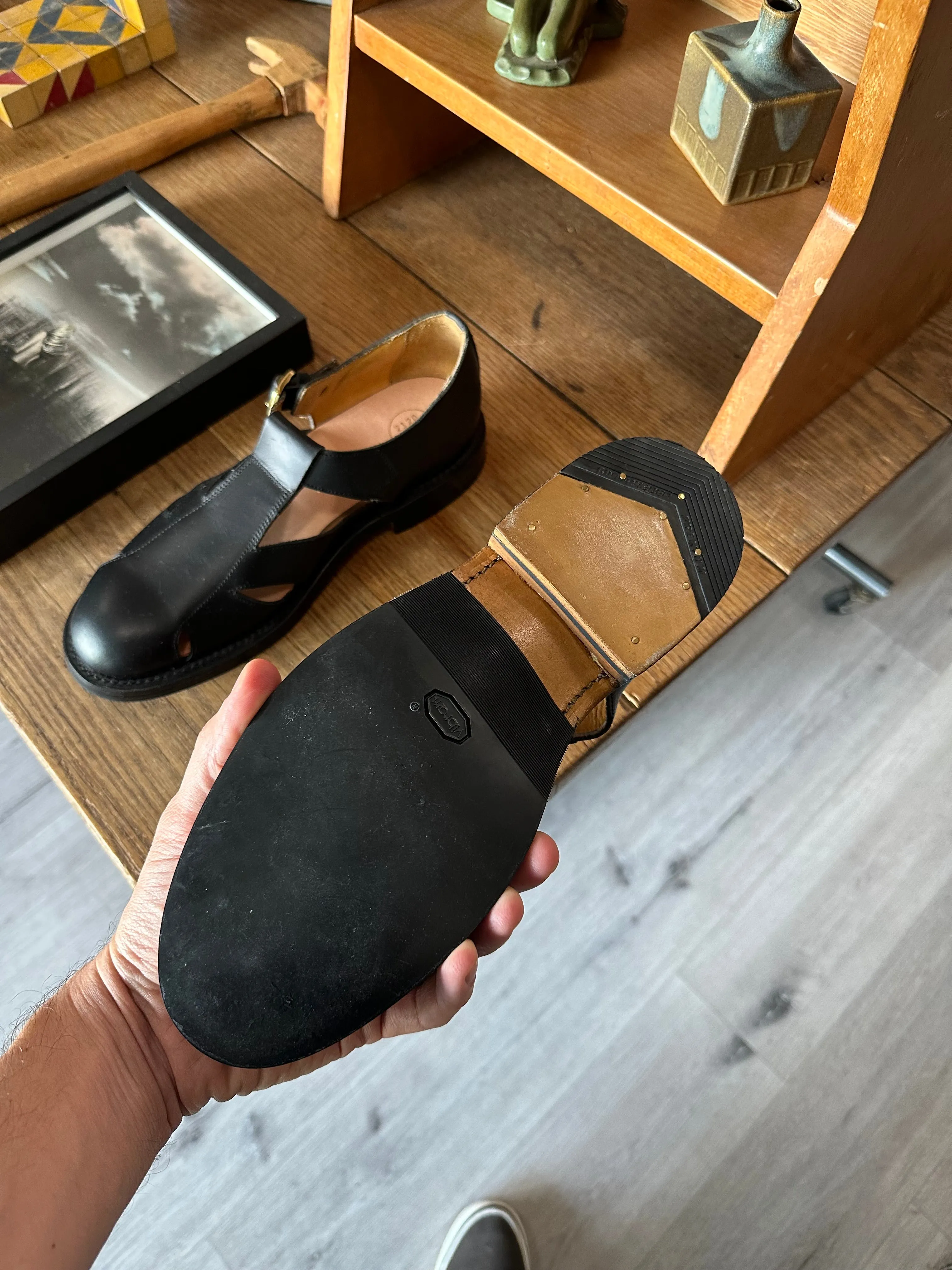 Autumn Sandal - Peanut Suede