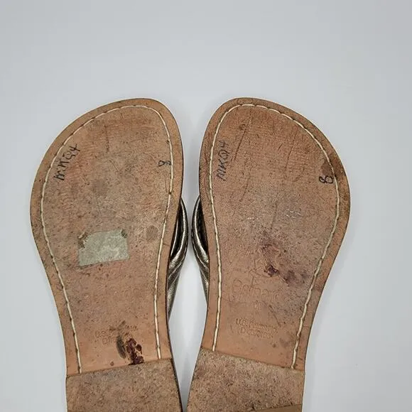 Bernardo Flip Flops Sz 6