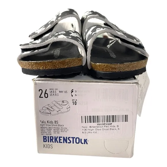 Birkenstock Palu Kids BS Sandals - Glow-in-the-Dark Ghost Print