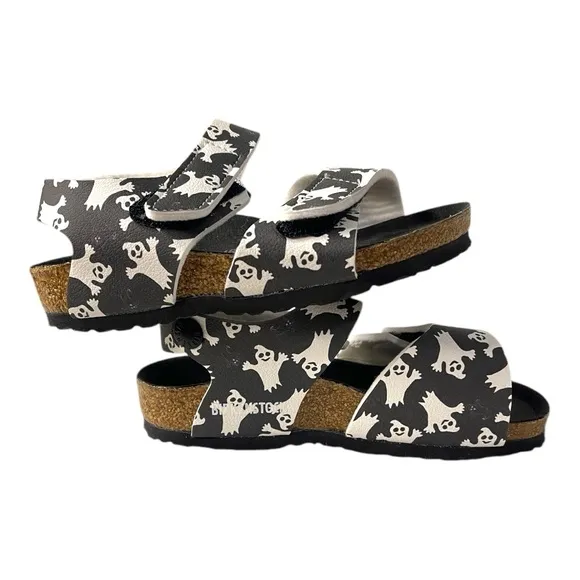 Birkenstock Palu Kids BS Sandals - Glow-in-the-Dark Ghost Print