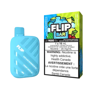 Blue Razz Watermelon Ice and Cherry Lemon Ice - Flip Bar Disposable