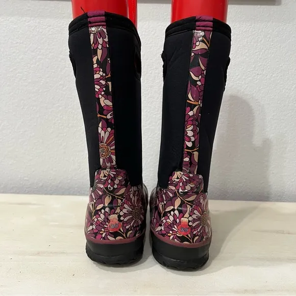 Bogs Floral Classic Pull Up Boots