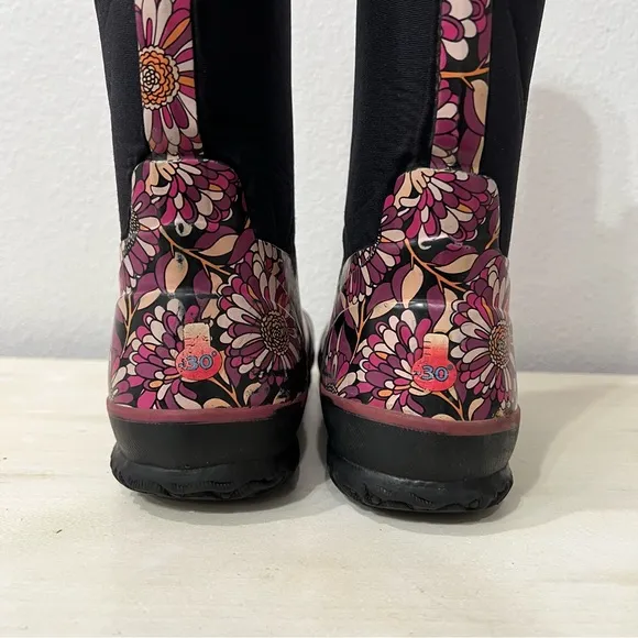 Bogs Floral Classic Pull Up Boots
