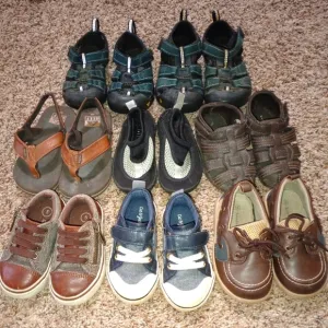 Boys shoes! 8 Pairs!