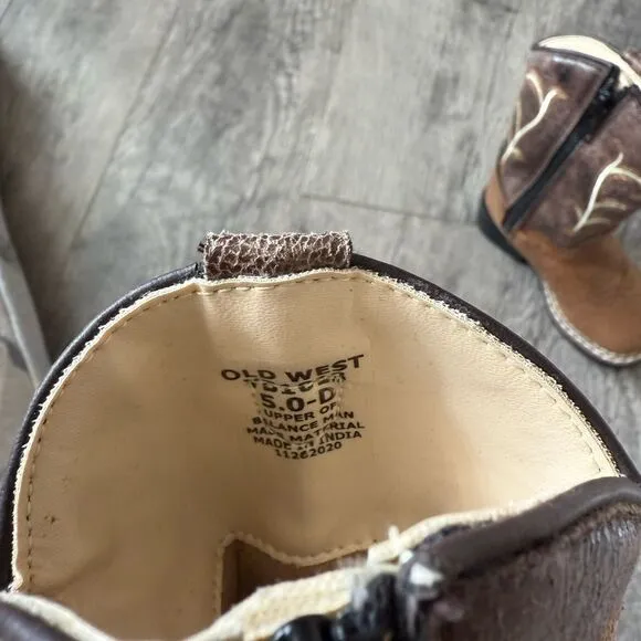 Brown Western Cowboy Boots