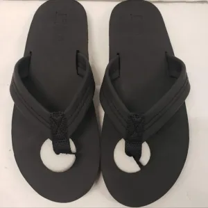 BYLT premium basics Black flip flops size 10 New